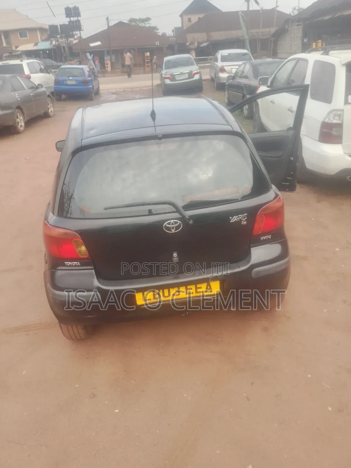 Toyota Yaris 2004 Black
