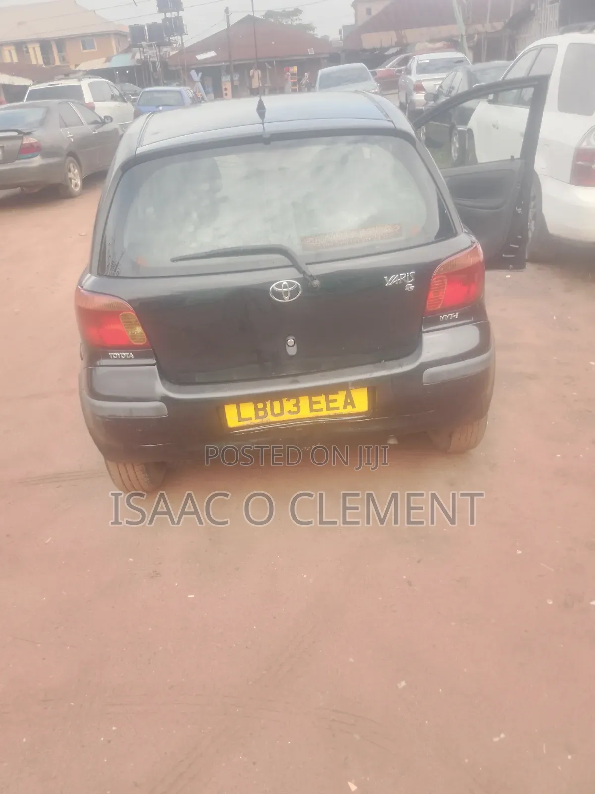 Toyota Yaris 2004 Black