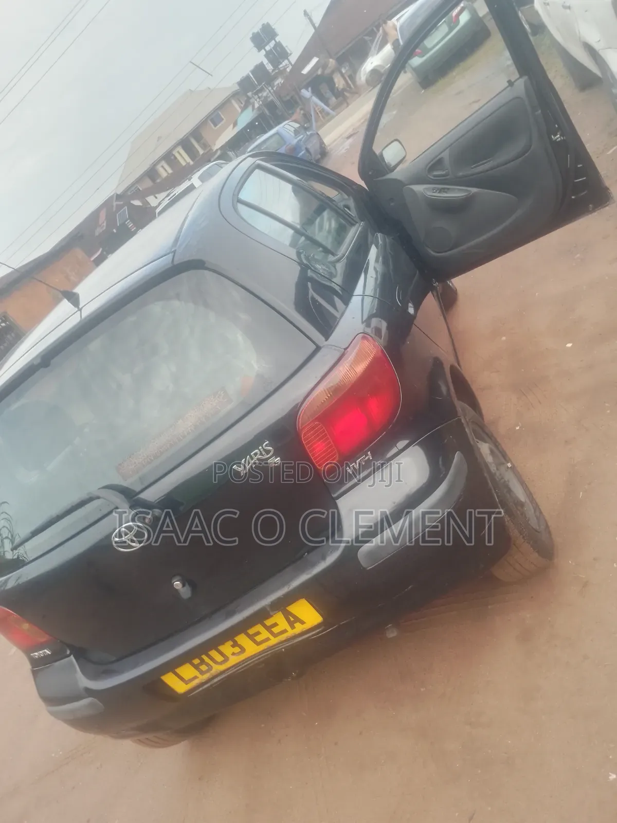 Toyota Yaris 2004 Black