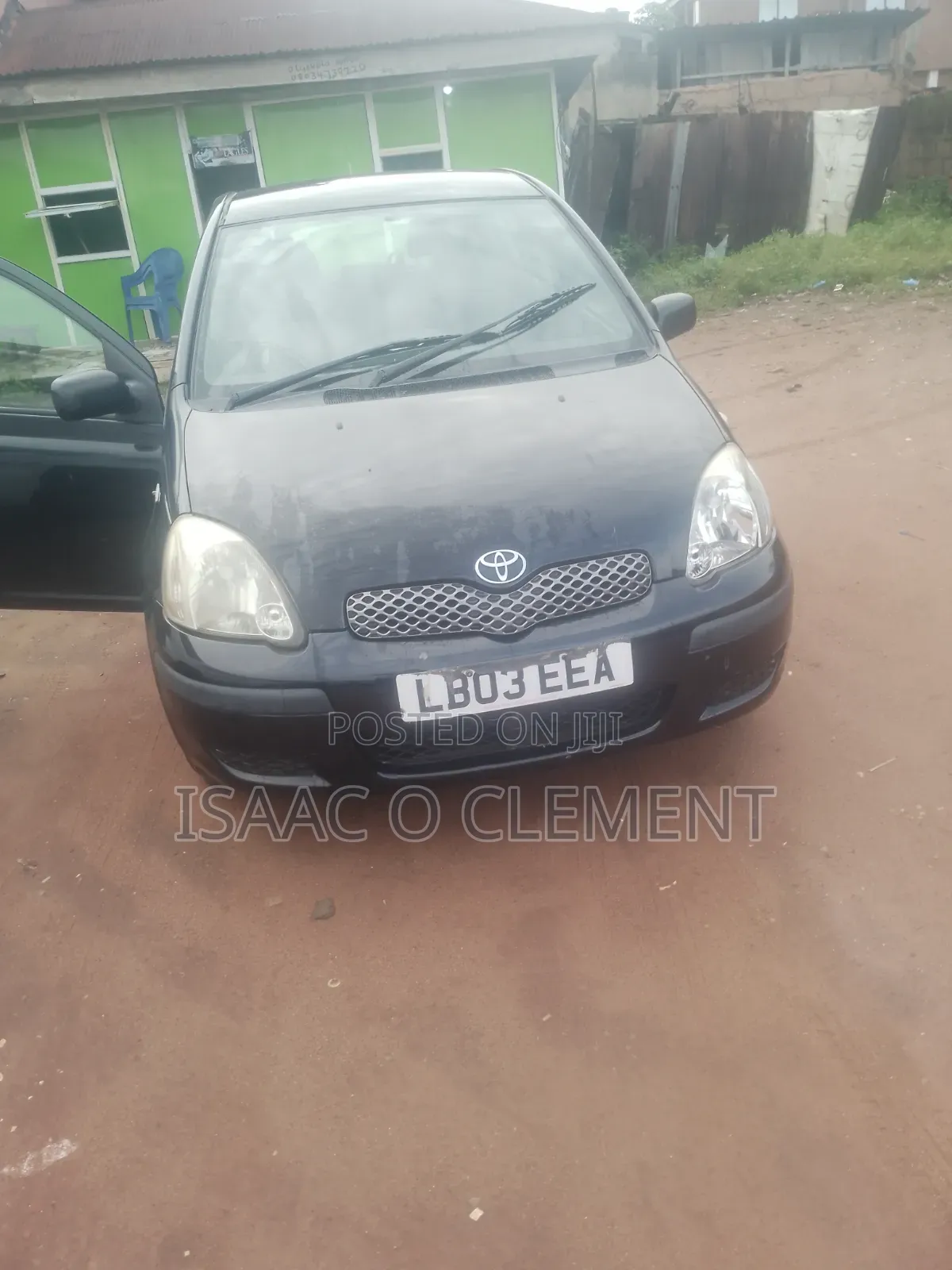 Toyota Yaris 2004 Black