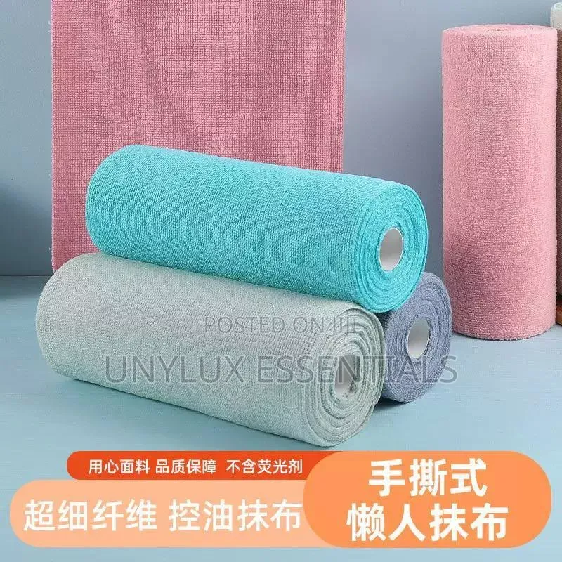 Reusable Microfiber Towel Roll (Roll of 20/30pcs)