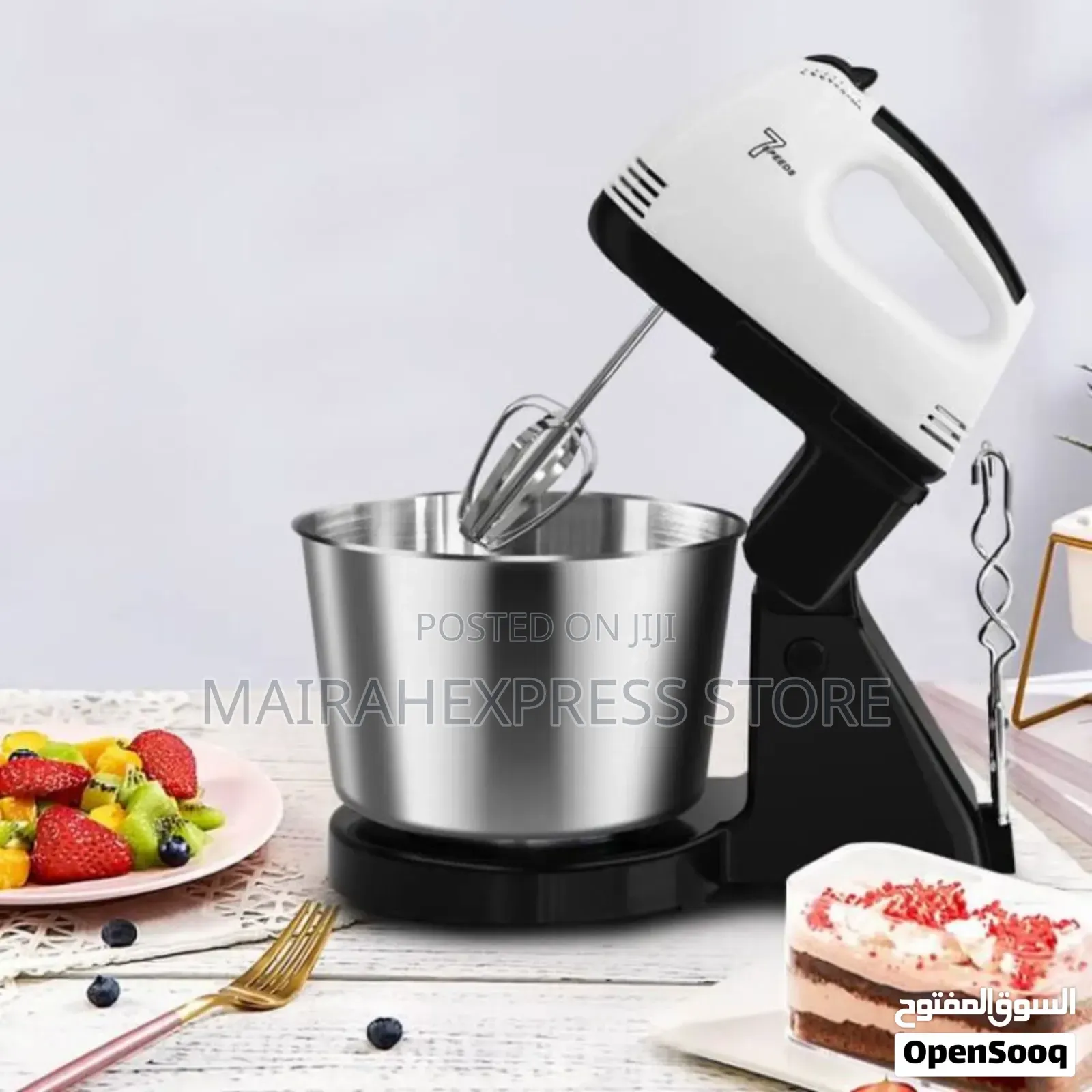 2L Raf Stand Mixer With Stainless Bowl 250watts 2st7