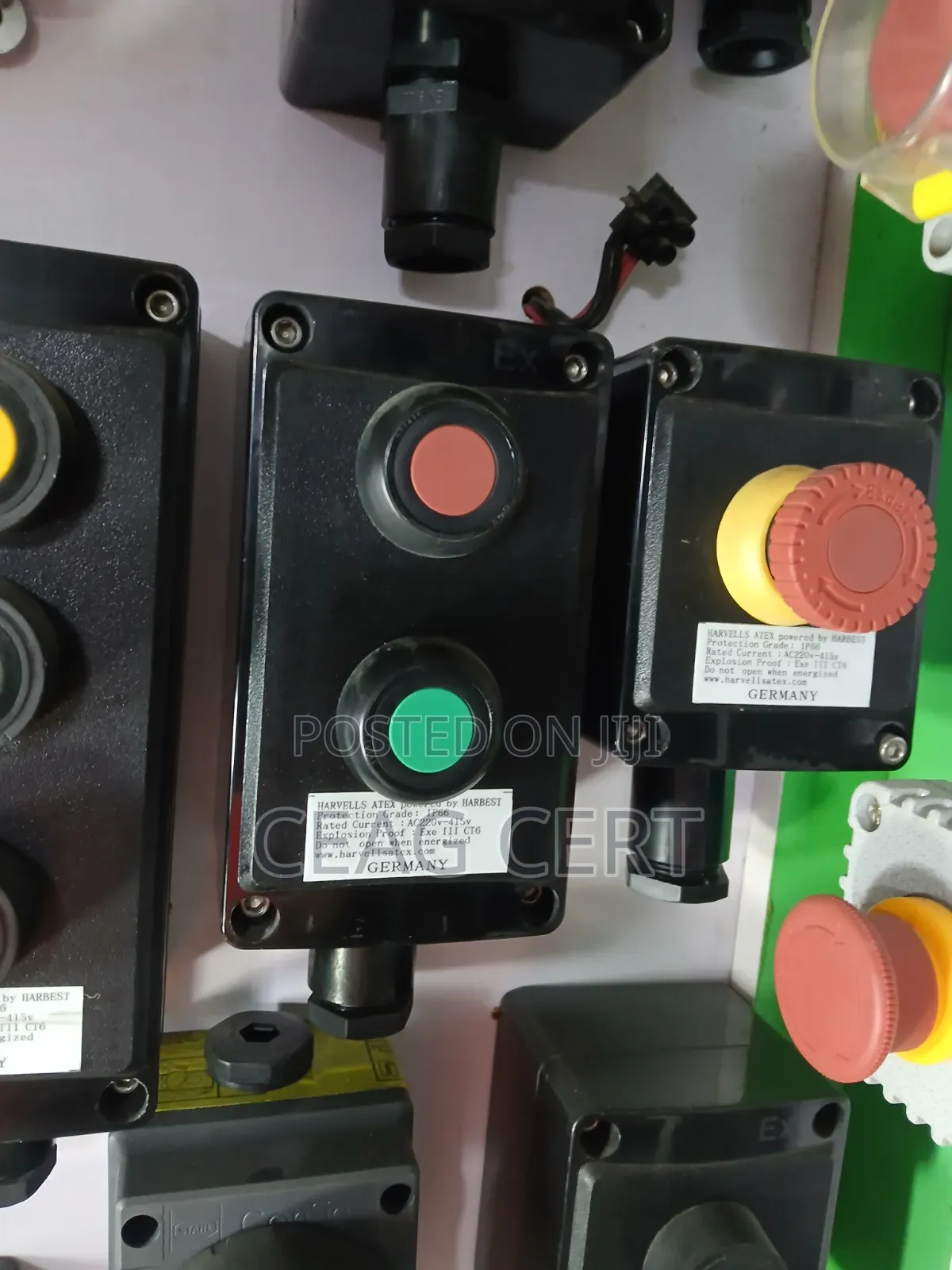 Atex Start and Stop Ex Proof Pushing Button