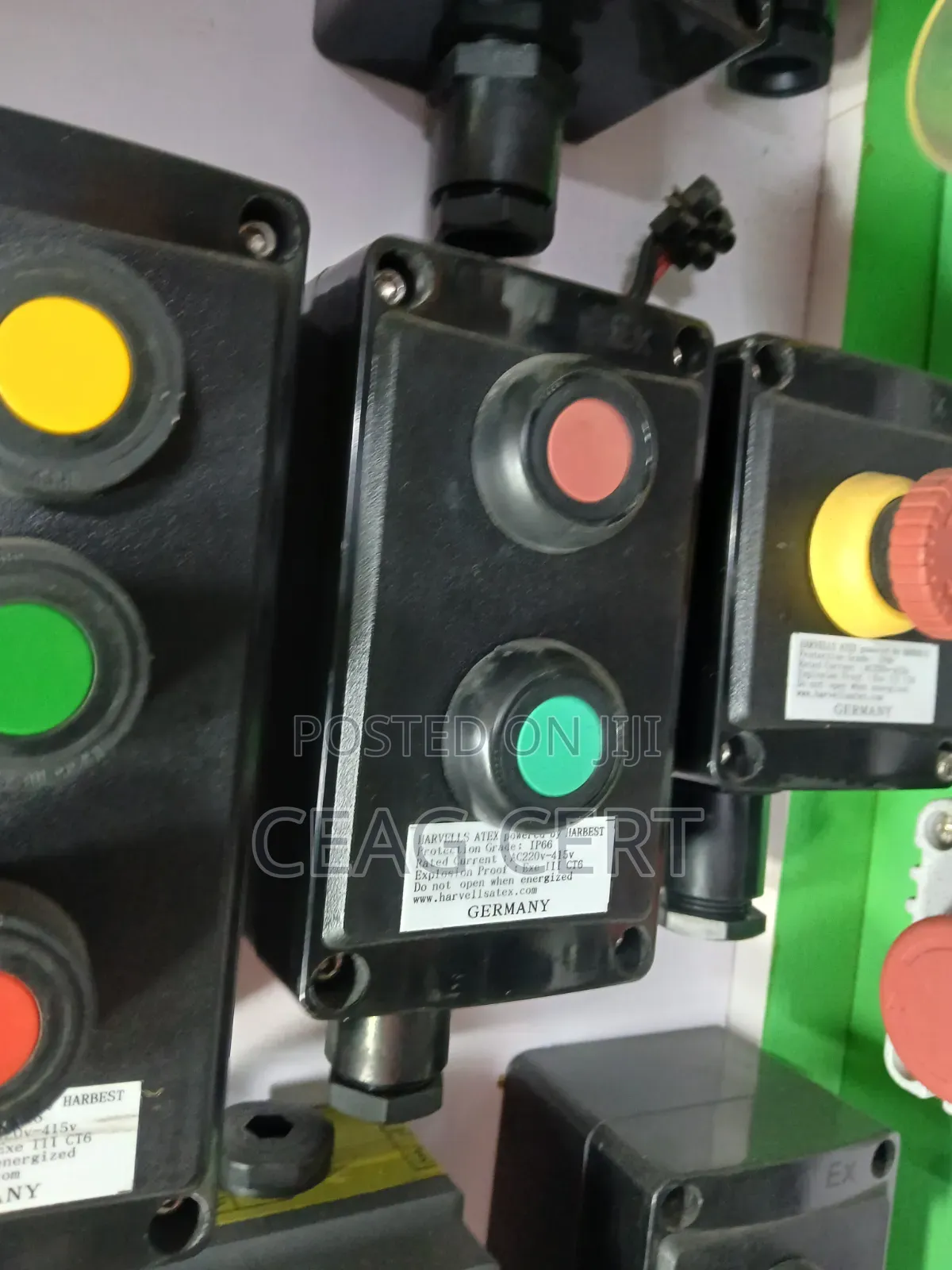 Atex Start and Stop Ex Proof Pushing Button