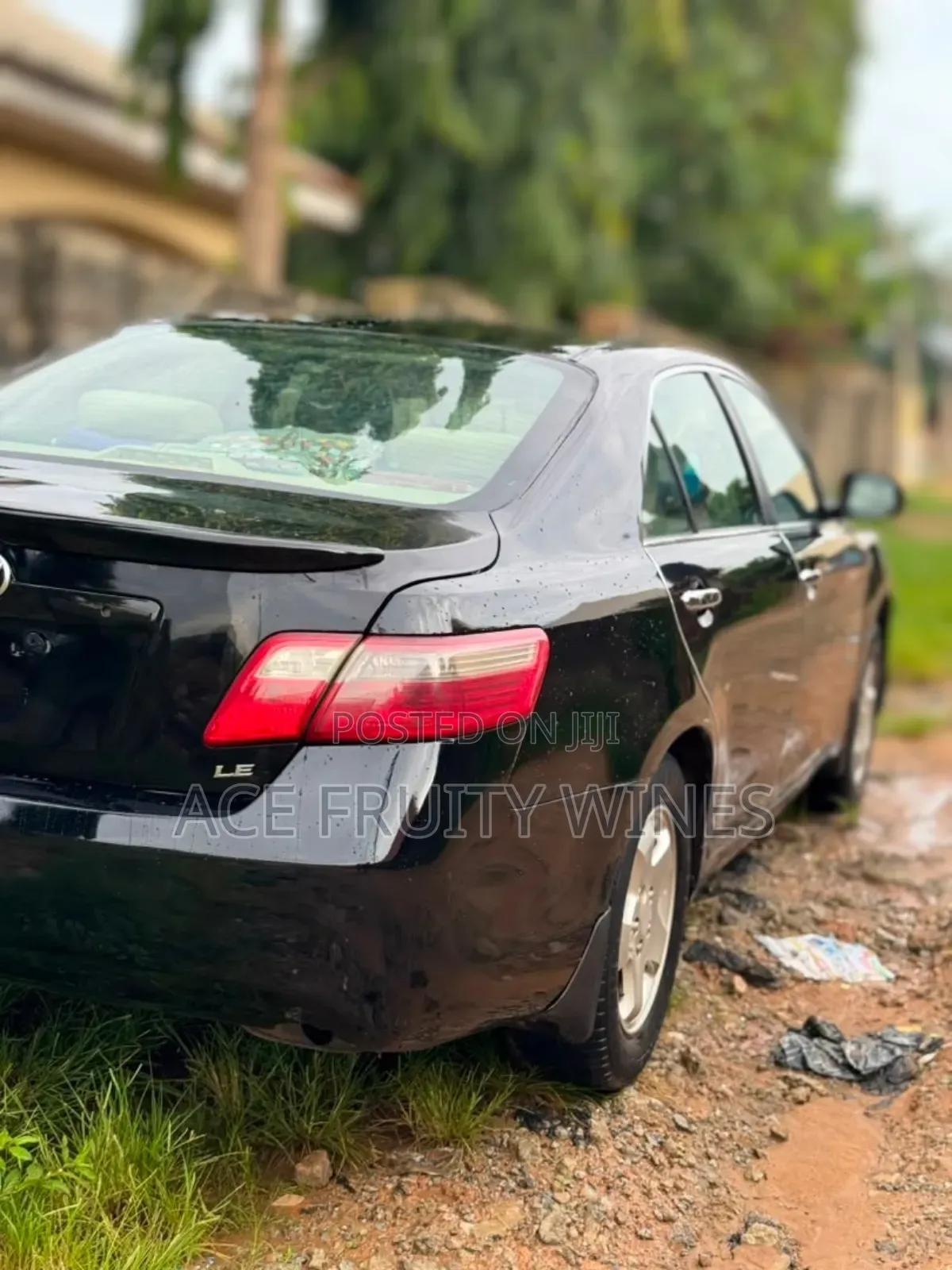 Toyota Camry 2.4 LE 2008 Black