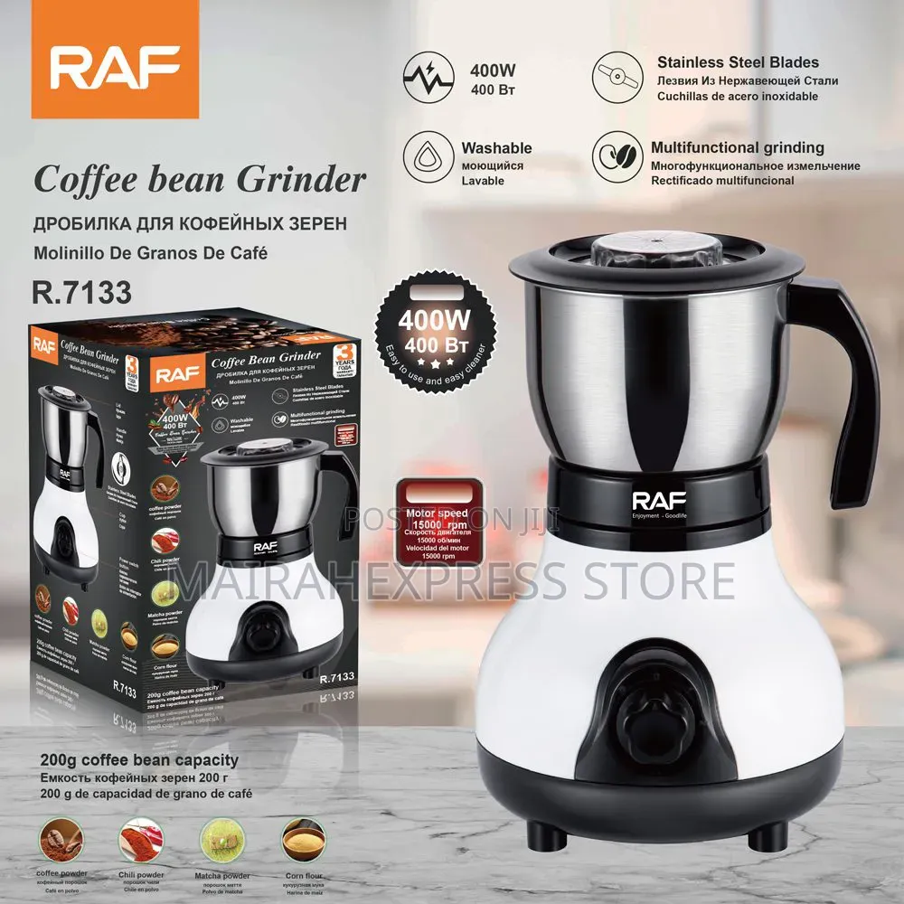 Raf Coffee Beans Grinder (400watts) 2st7
