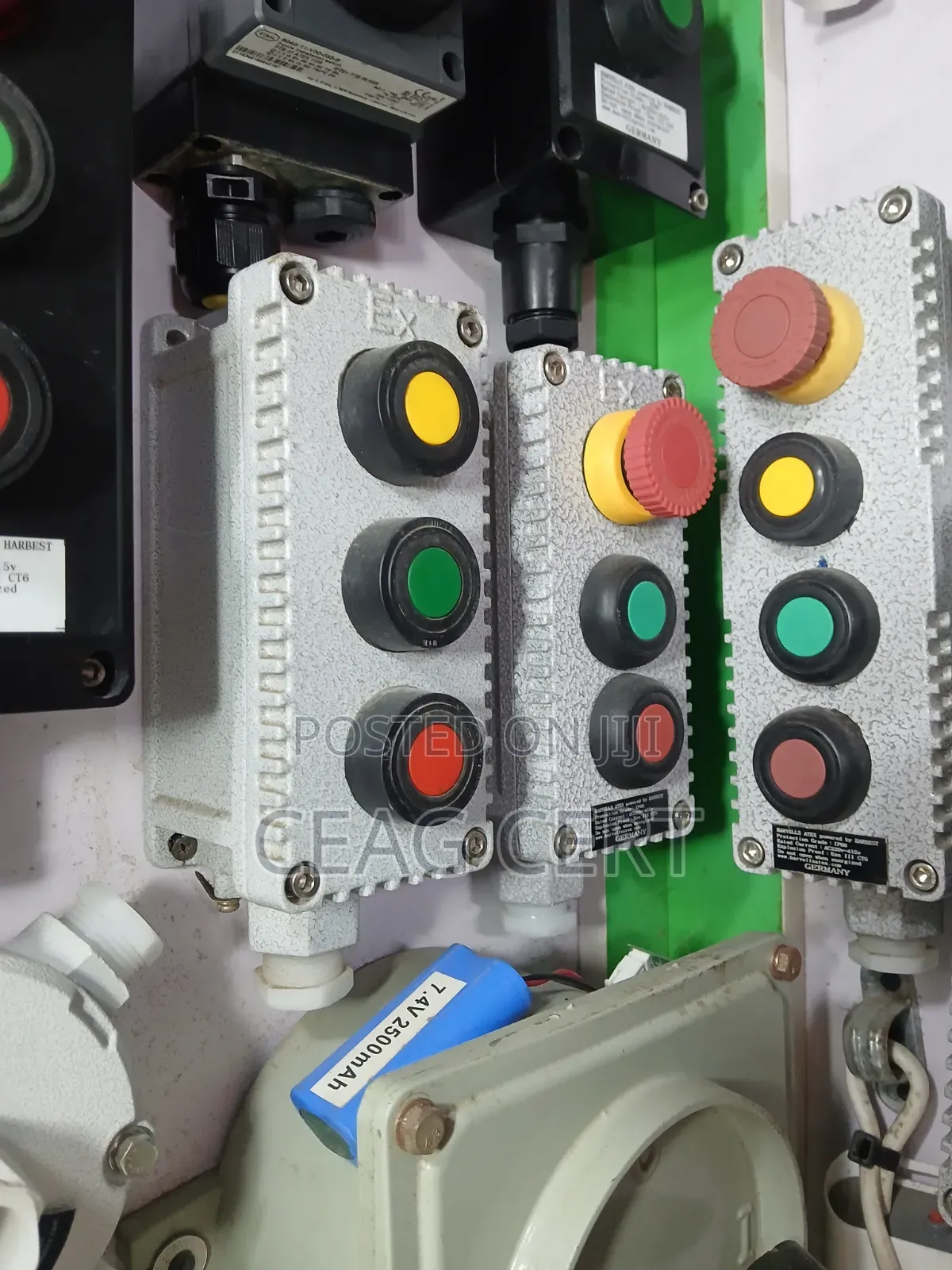 Start and Stop With Emergency Pushing Button Atex Ex Proof