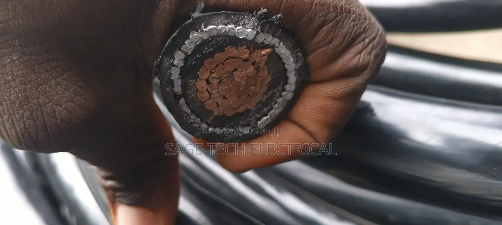 240mm 1core CU/XLPE/SWA/PVC Nigerchin Armoured Cable