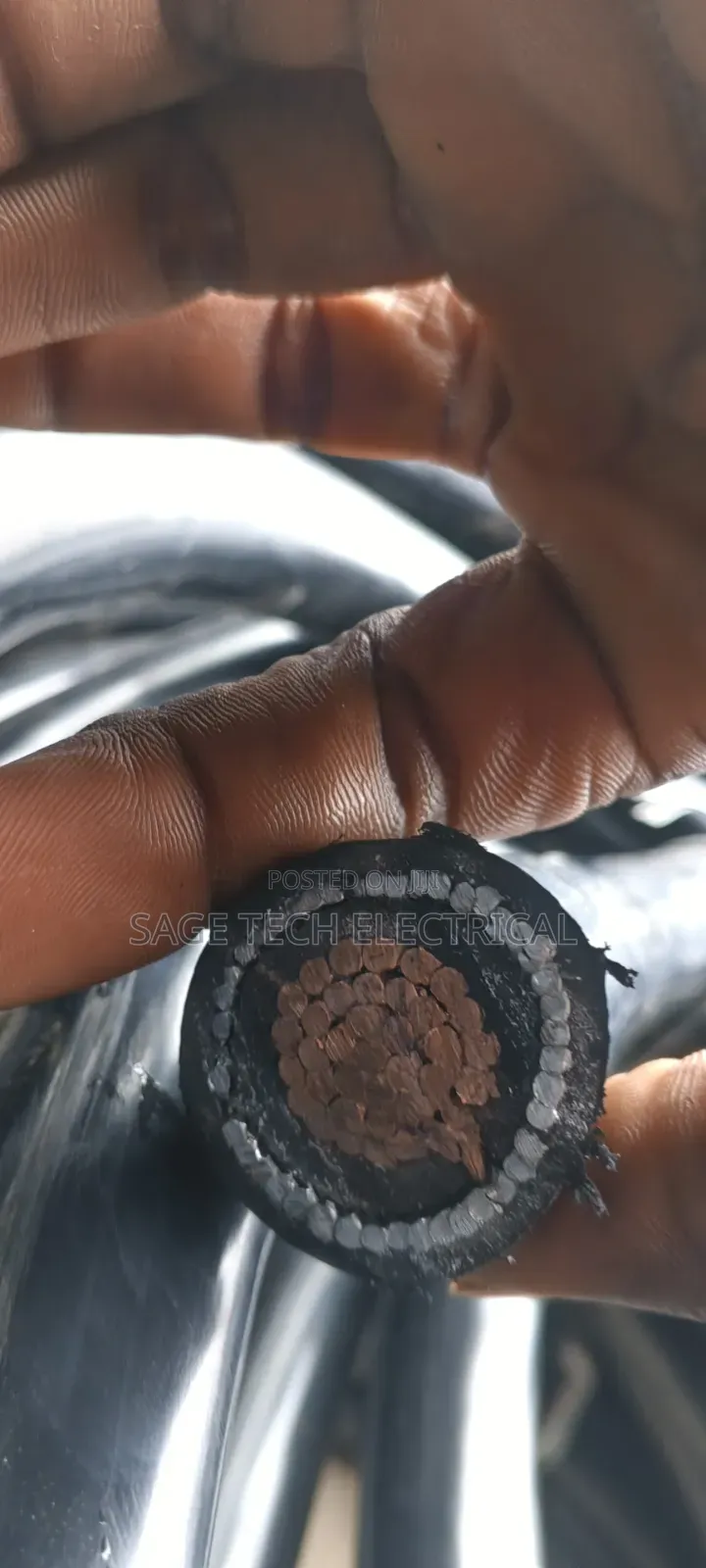 240mm 1core CU/XLPE/SWA/PVC Nigerchin Armoured Cable