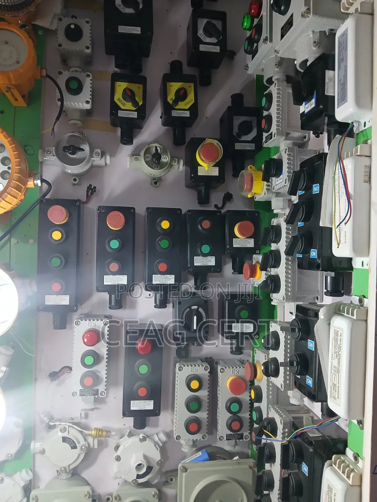 Explosion Proof Atex Switches, Pushing Button