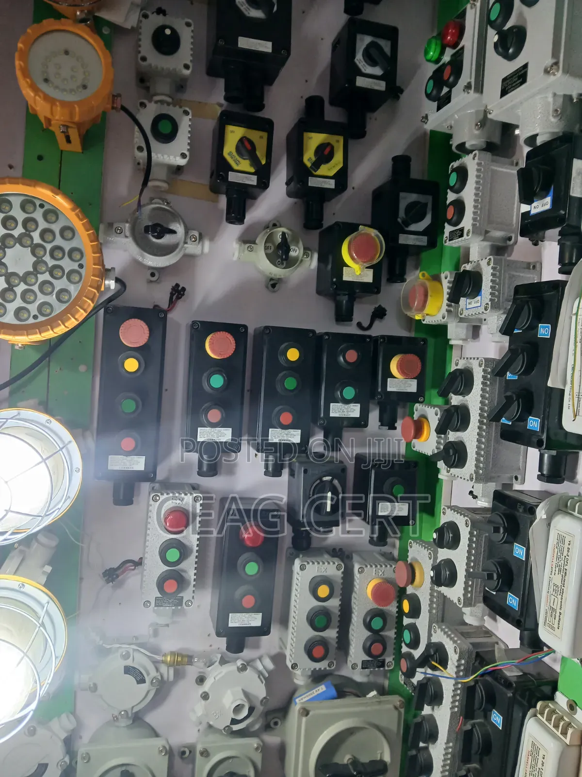 Explosion Proof Atex Switches, Pushing Button