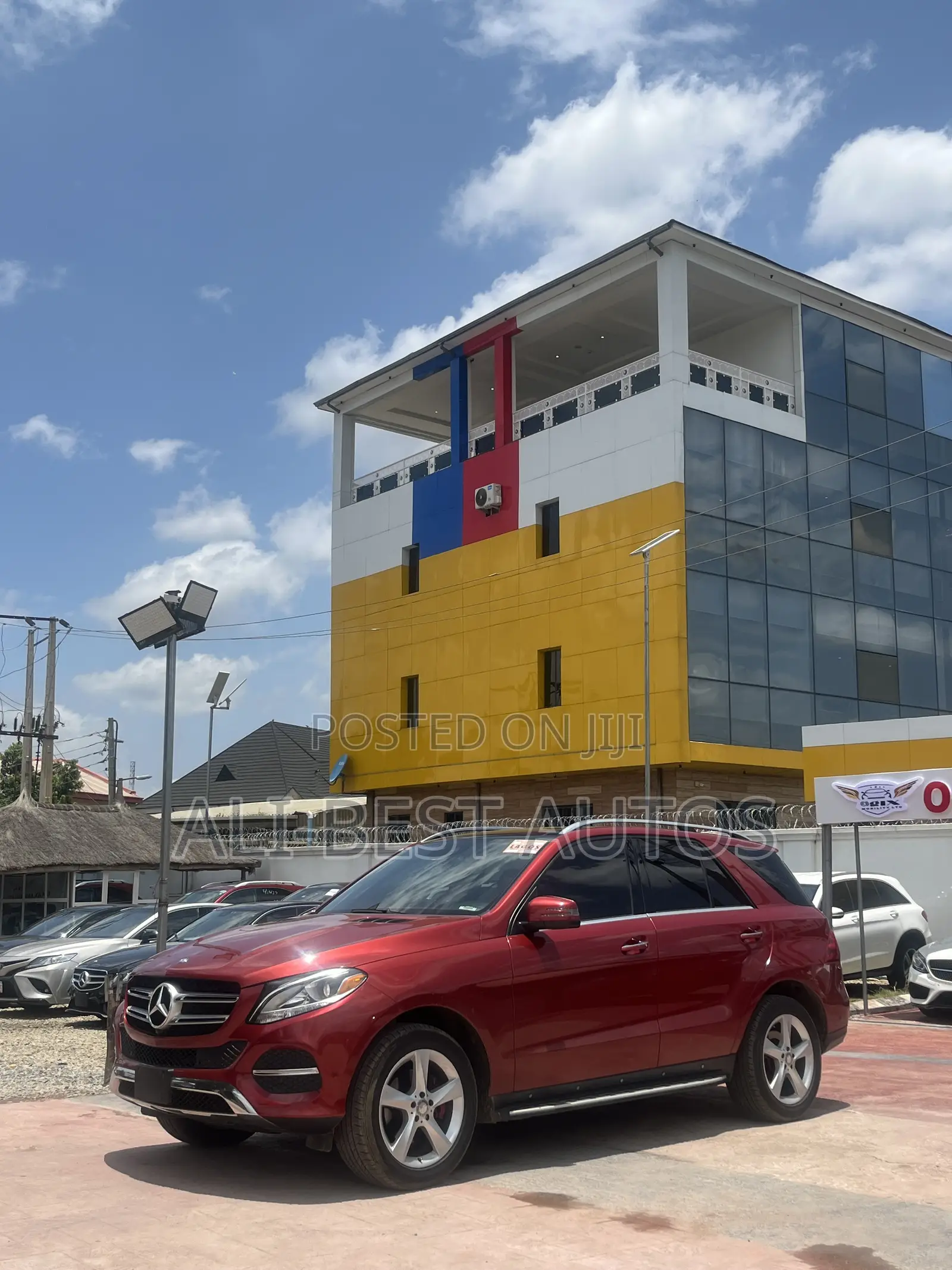 Mercedes-Benz GLE-Class 2016 Red