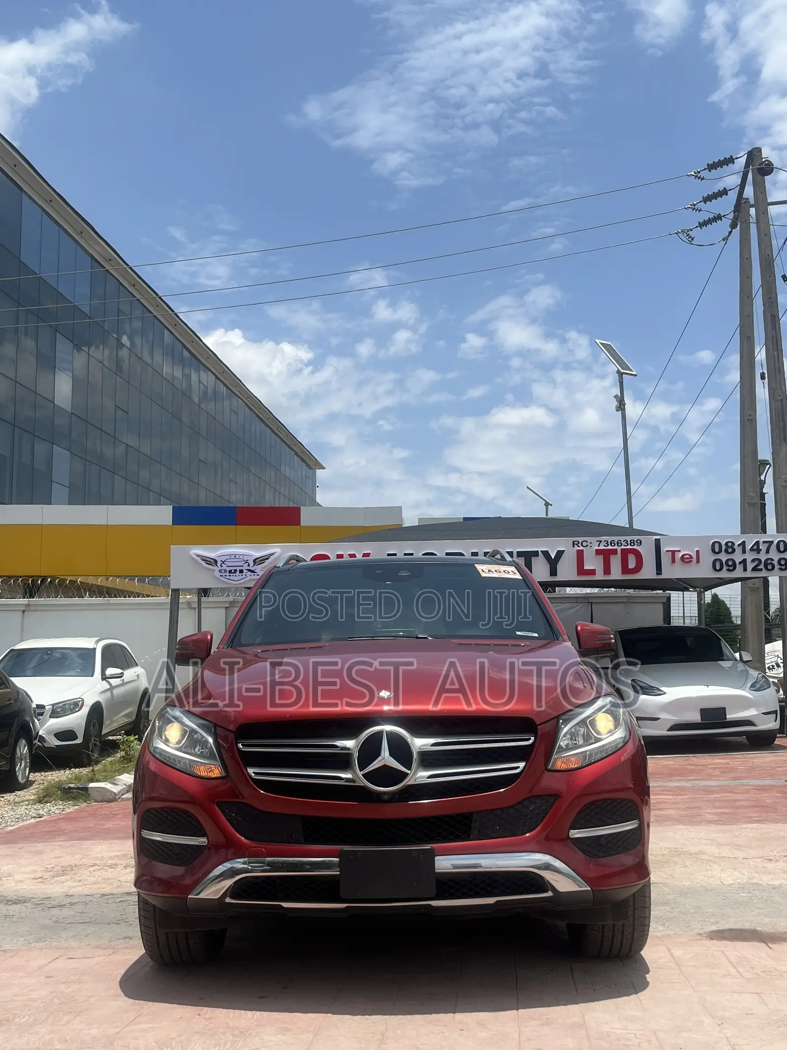 Mercedes-Benz GLE-Class 2016 Red