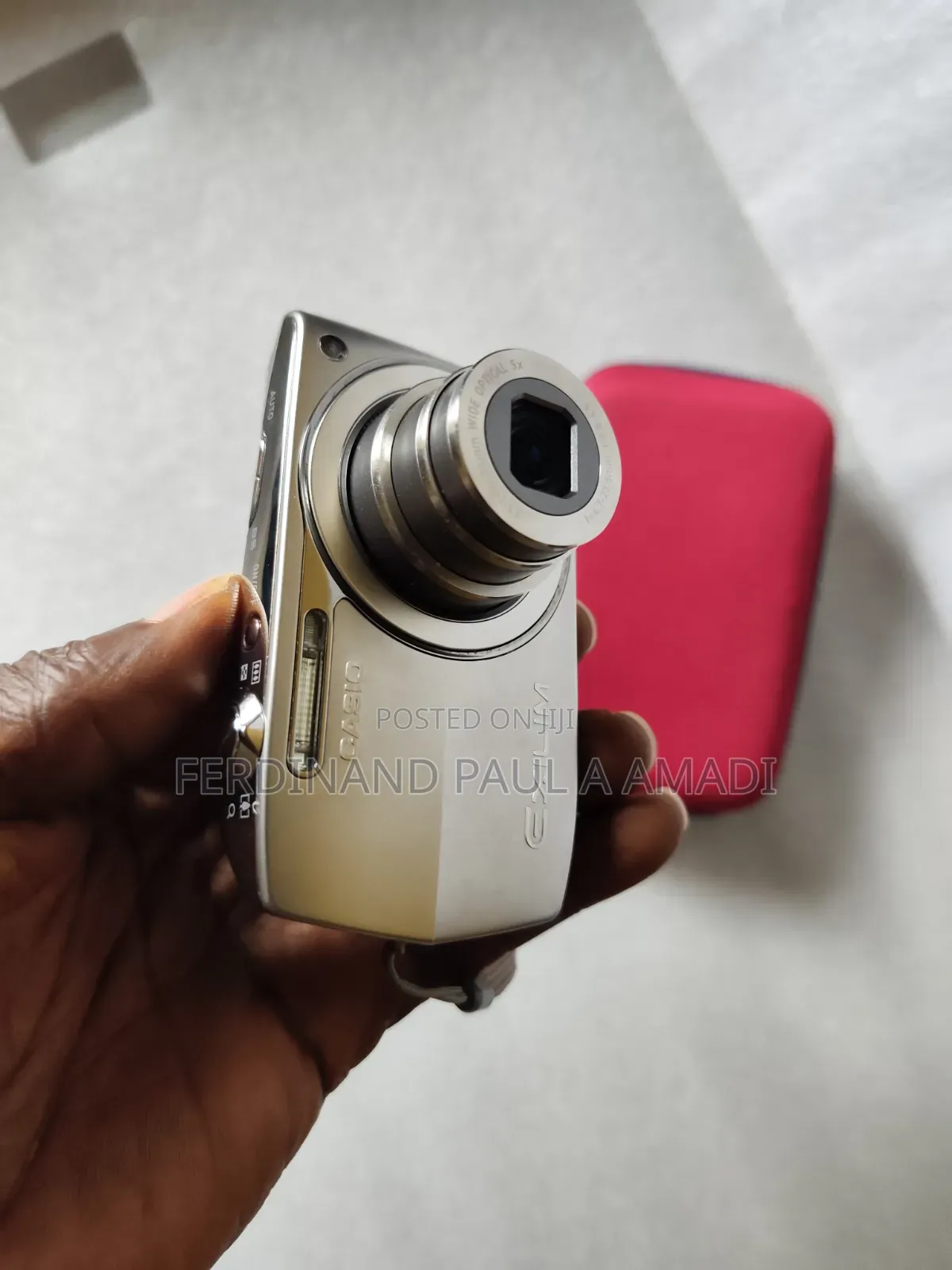 Casio Digital Photo Video Camera for Vintage Passport Snapping