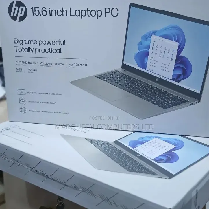 New Laptop HP 15-fd0290ns 8GB Intel Core i3 SSD 256GB