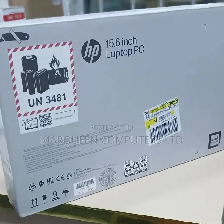 New Laptop HP 15-fd0290ns 8GB Intel Core i3 SSD 256GB