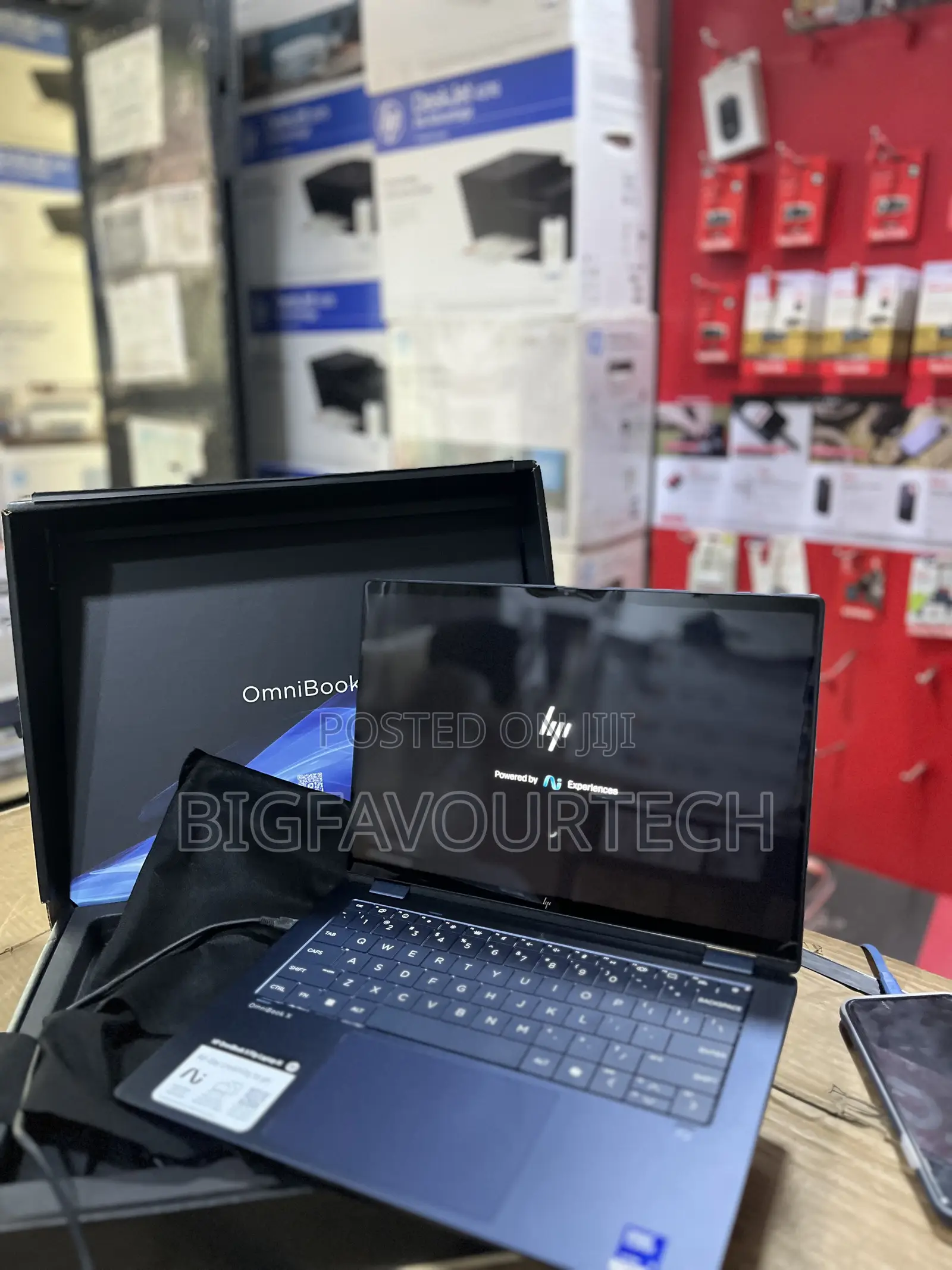 New Laptop HP OmniBook X Flip 14" 16GB Intel Core Ultra 7 SSD 1T