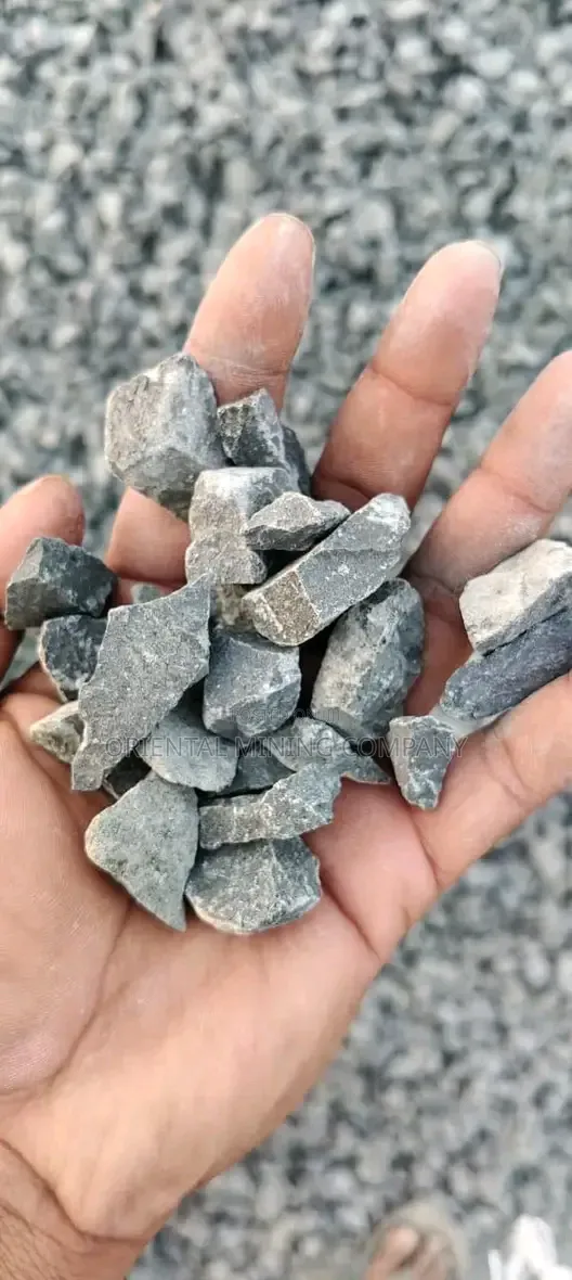 Premium Black Iron Chippings Granite - Build Strong, Build Forever"*
