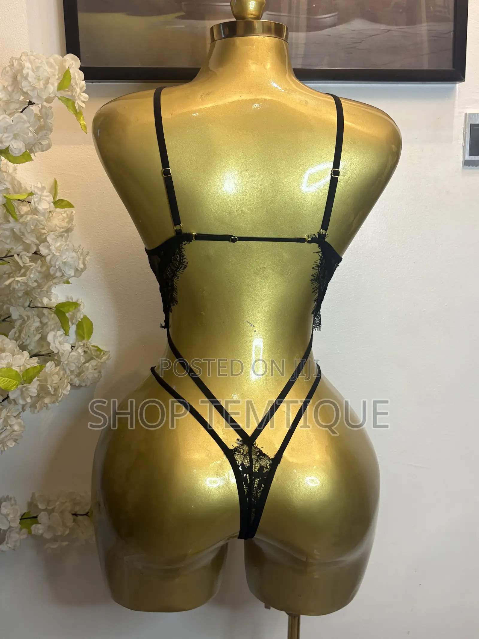 Sexy Bodysuit See-Through Lace Lingerie