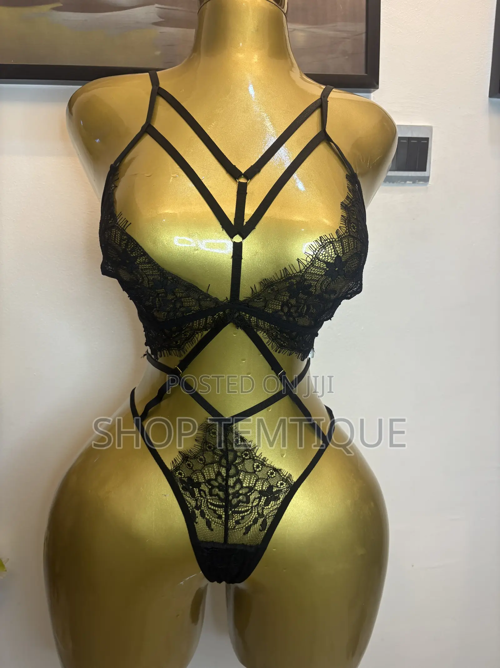Sexy Bodysuit See-Through Lace Lingerie
