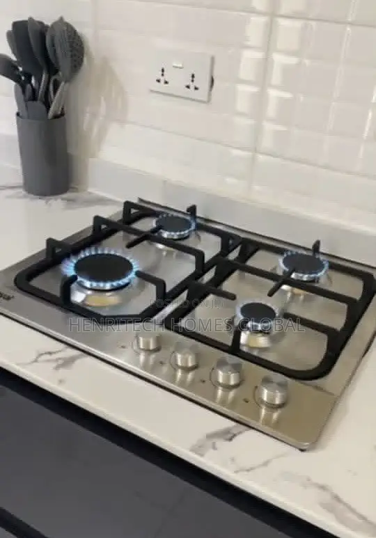 Gs 60 Cm Stainless Steel 4-Burner Gas Hob