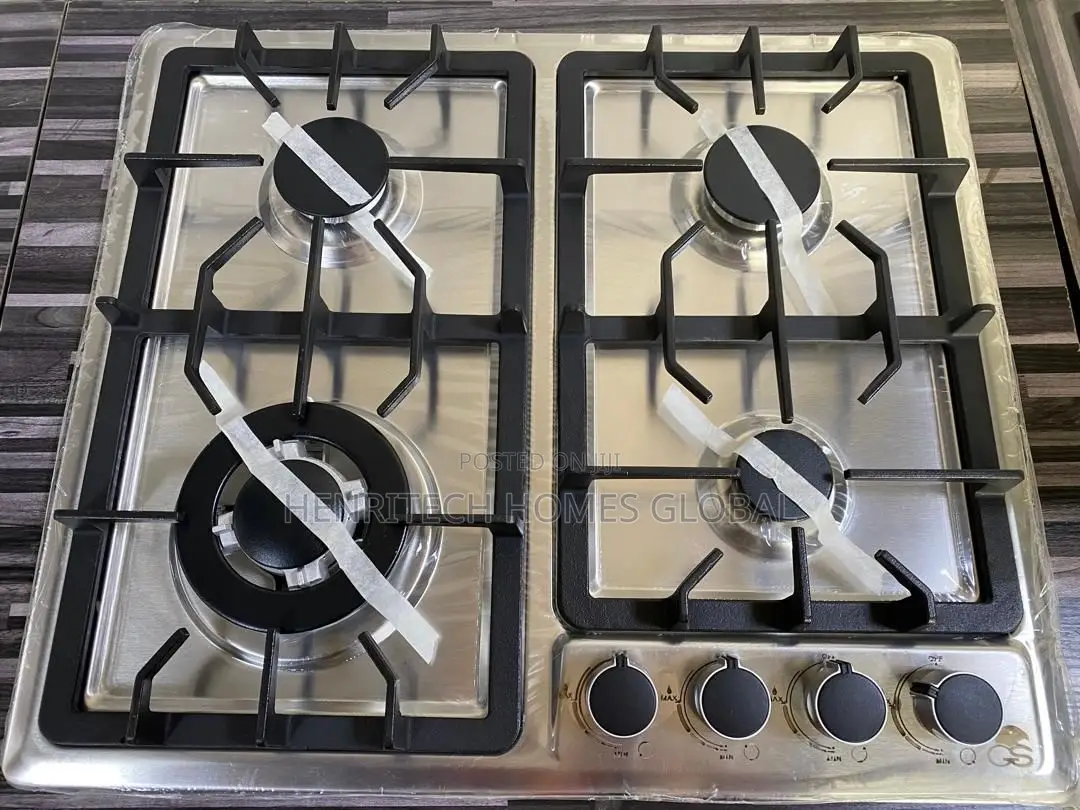 Gs 60 Cm Stainless Steel 4-Burner Gas Hob