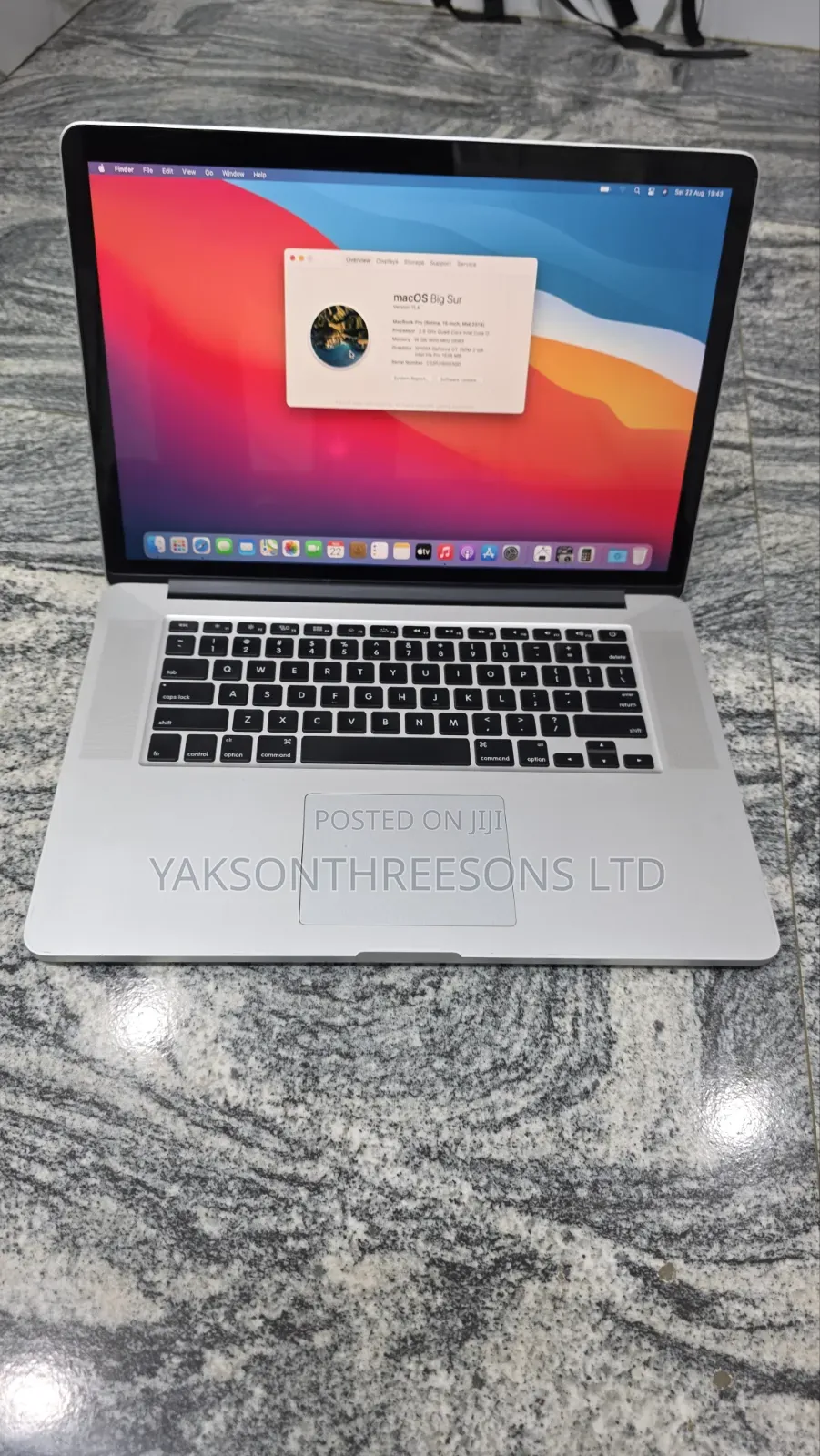 Laptop Apple MacBook Pro 2014 16GB Intel Core i7 SSD 1T