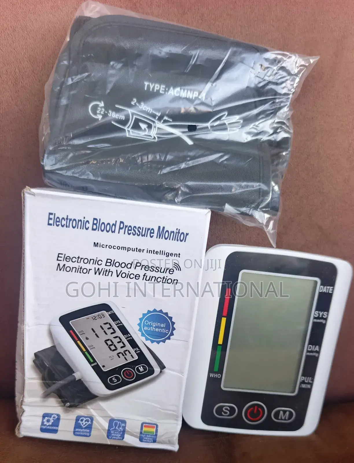 Digital Upper Arm Blood Pressure Monitor