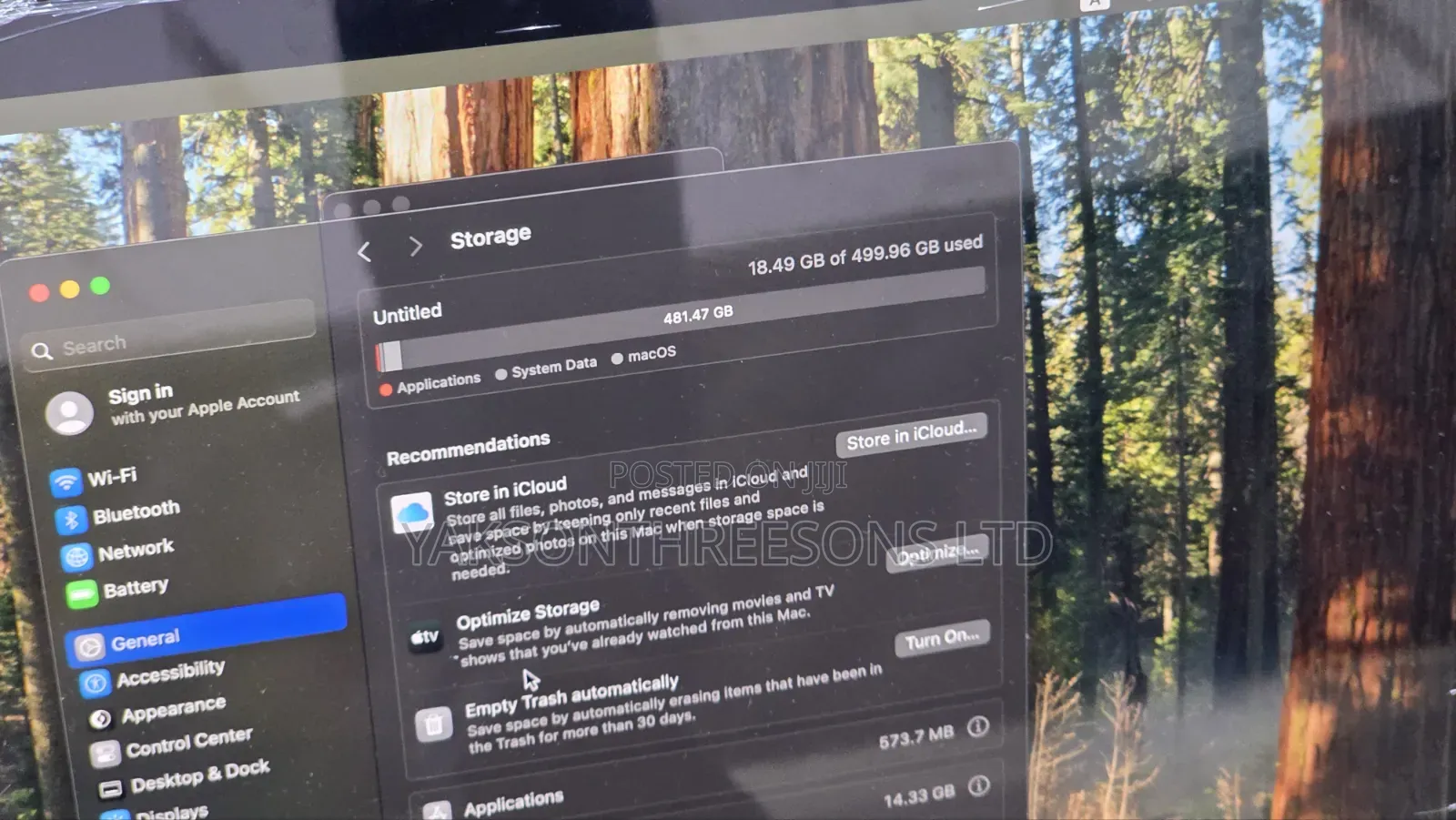 Laptop Apple MacBook Pro 2020 8GB Intel Core i5 SSD 512GB