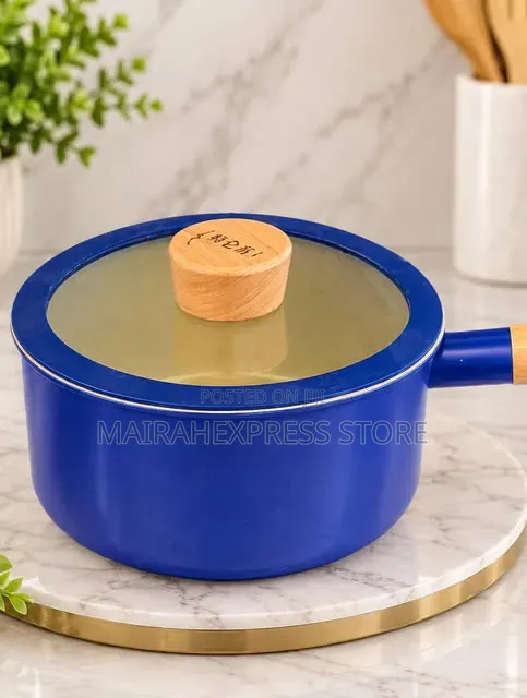 16cm Ceramic Sauce Pan With Cover Atm