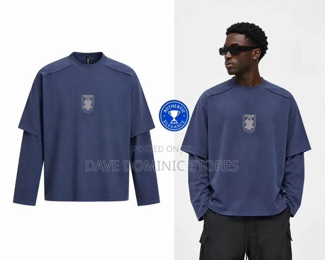 Luxury Double Hand Longsleeve Now Available in Store.
