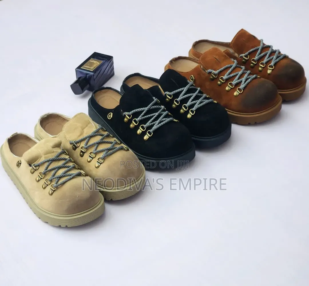 Men's Suede Clogs in Size 40-45