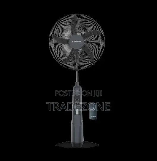 Qasa 18 Inches Rechargeable Standing Fan With Remote | QRF-5918HR