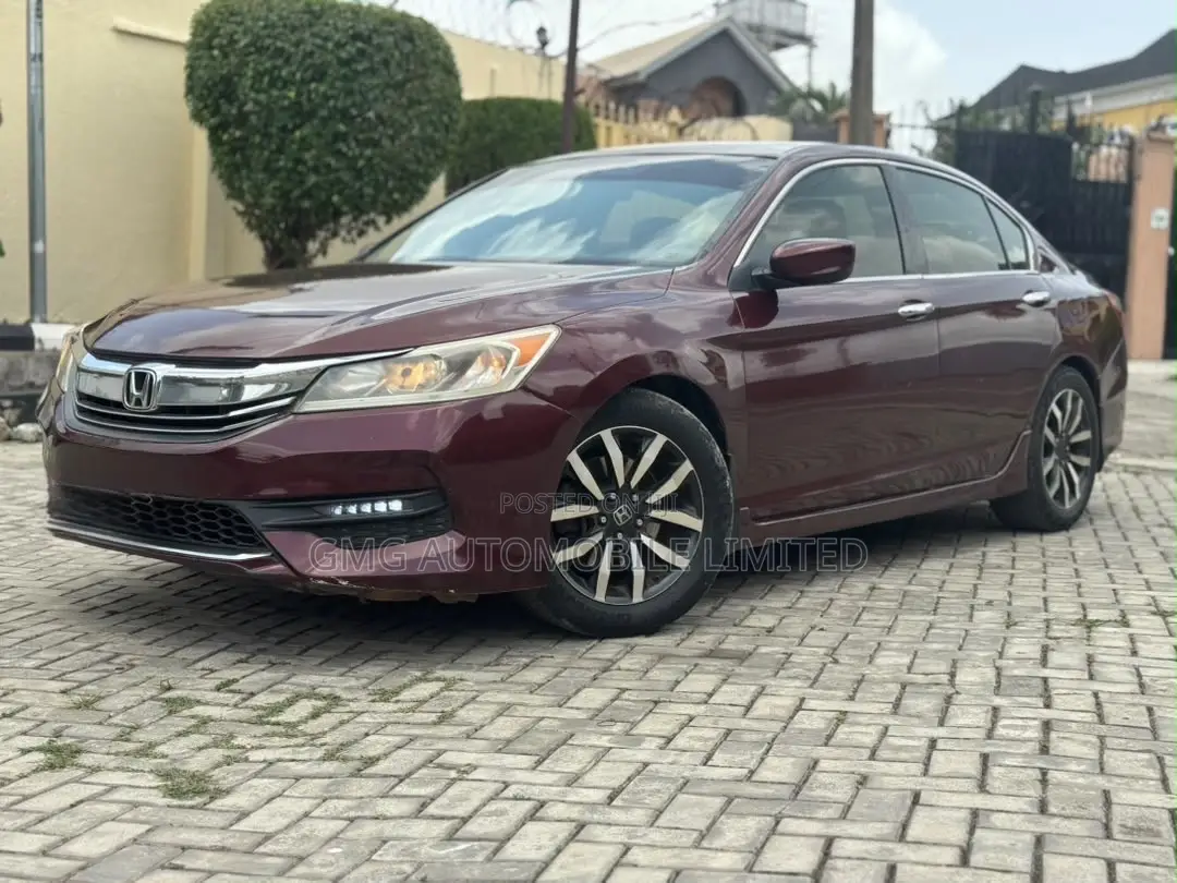 Honda Accord Sport 4dr Sedan FWD (2.4L 4cyl 2A) 2016 Red