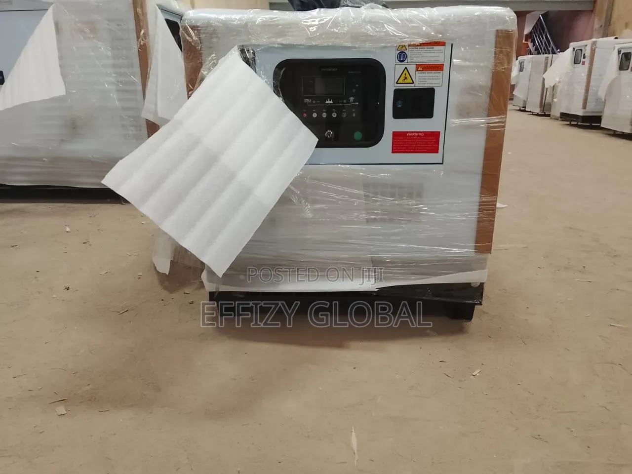 Original Perkins 15kVA SOUNDPROOF DIESEL GENERATOR, 100% COPPER