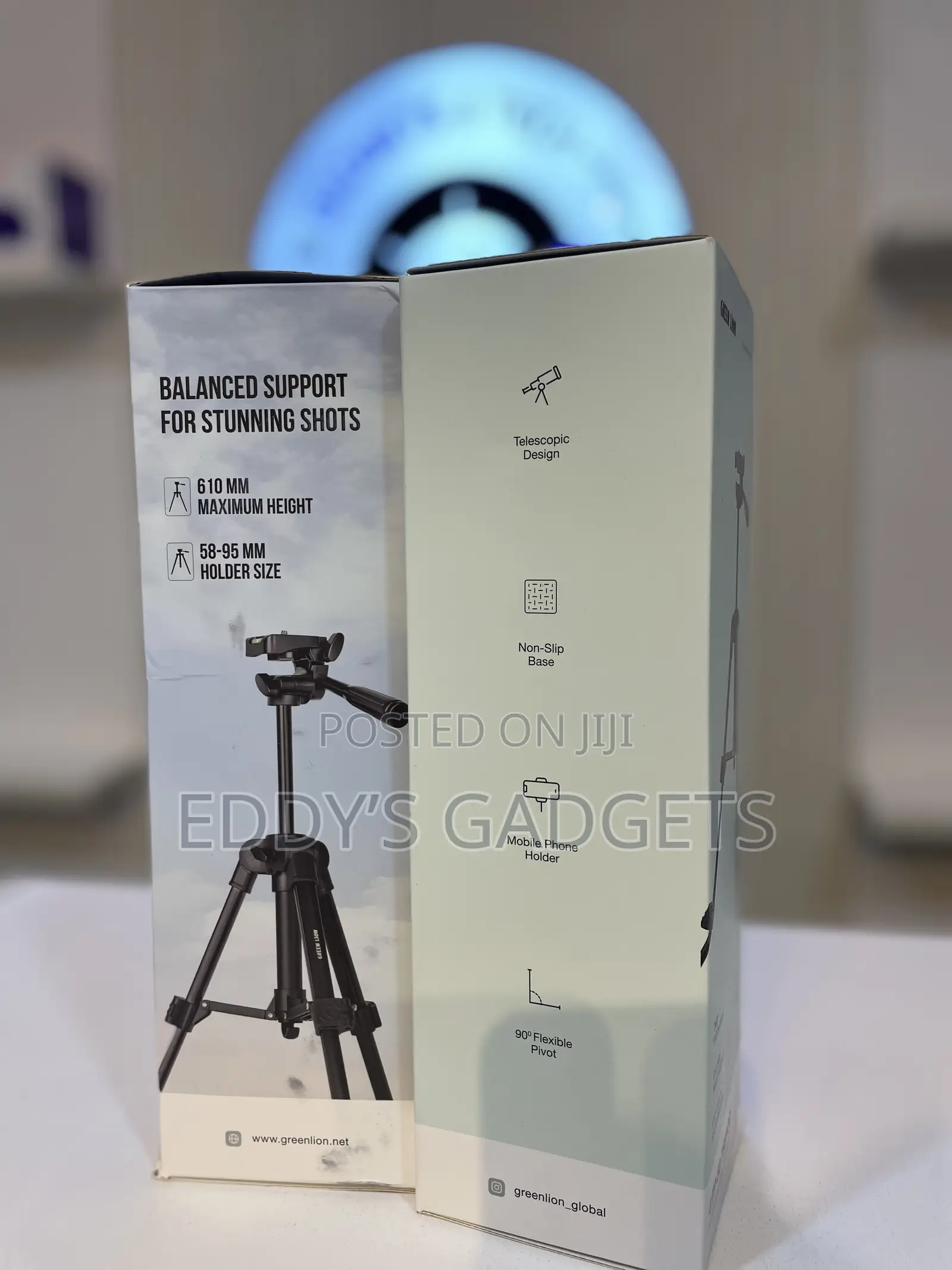 GTP-50 Professional Tripod | 360° Rotation