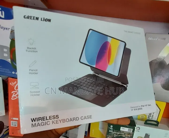 Wireless Magic Keyboard Case for iPad 10th Generation , 11" A16 2025