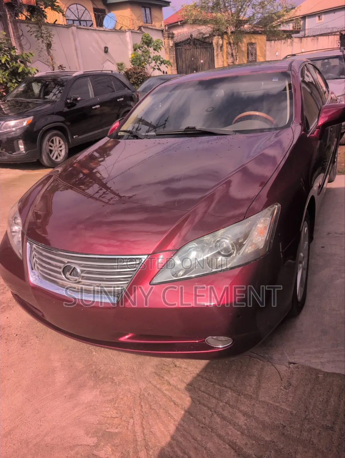 Lexus ES 350 2008 Red