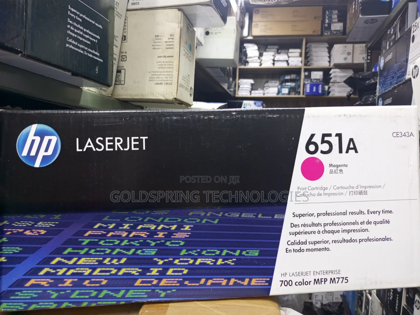 HP 651A (Ce343a) Magenta Toner Cartridge