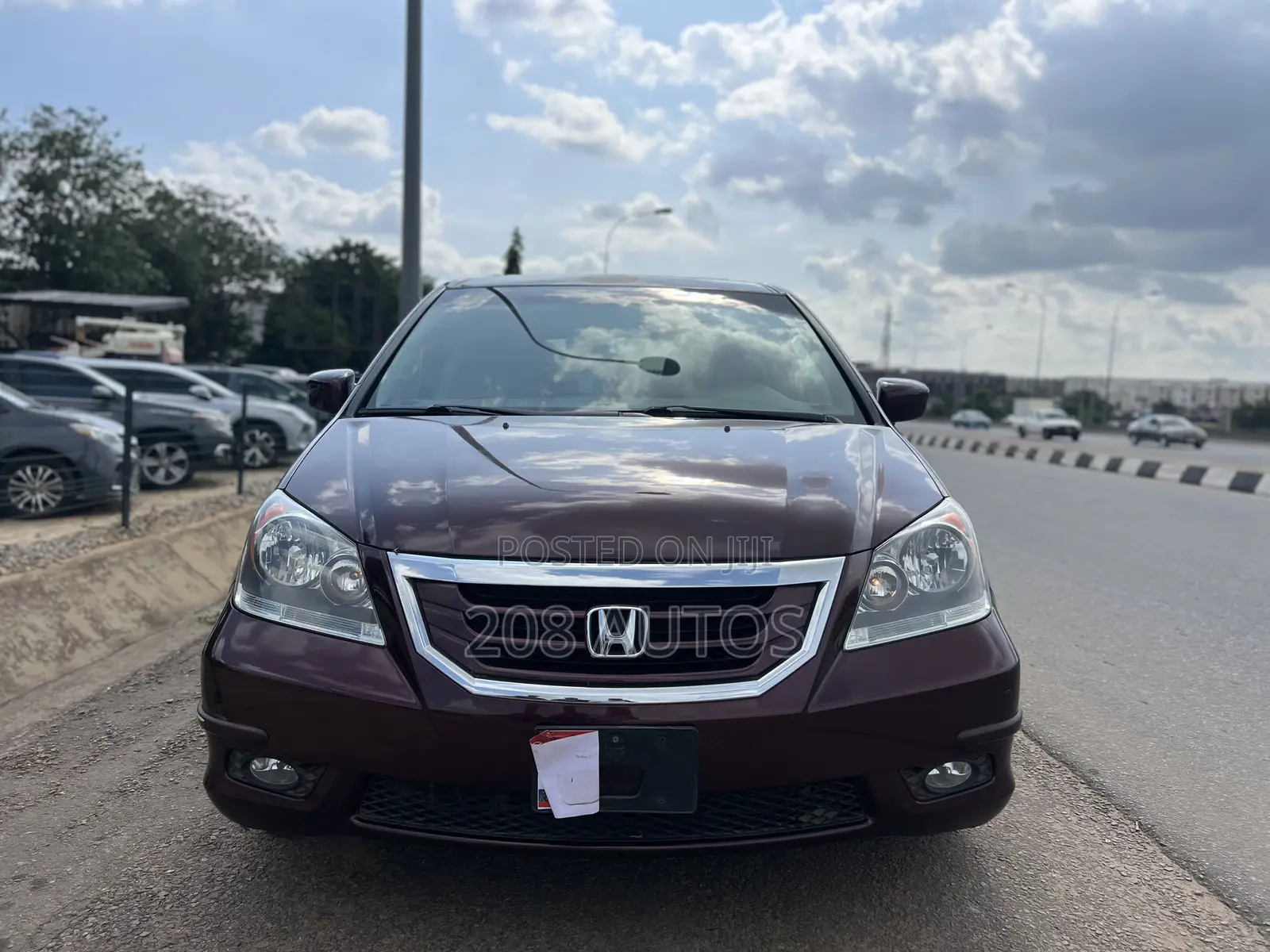 Honda Odyssey Touring 2010 Burgundy