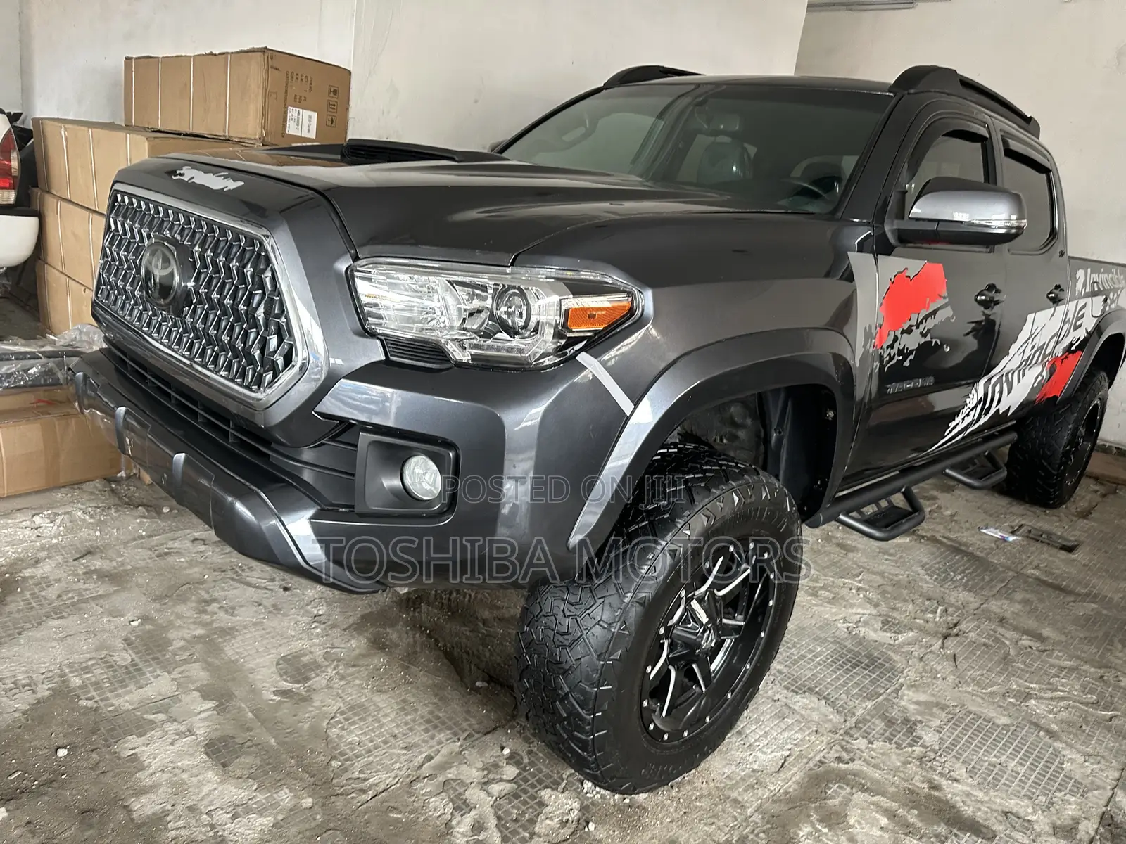 Toyota Tacoma Limited 2018 Gray