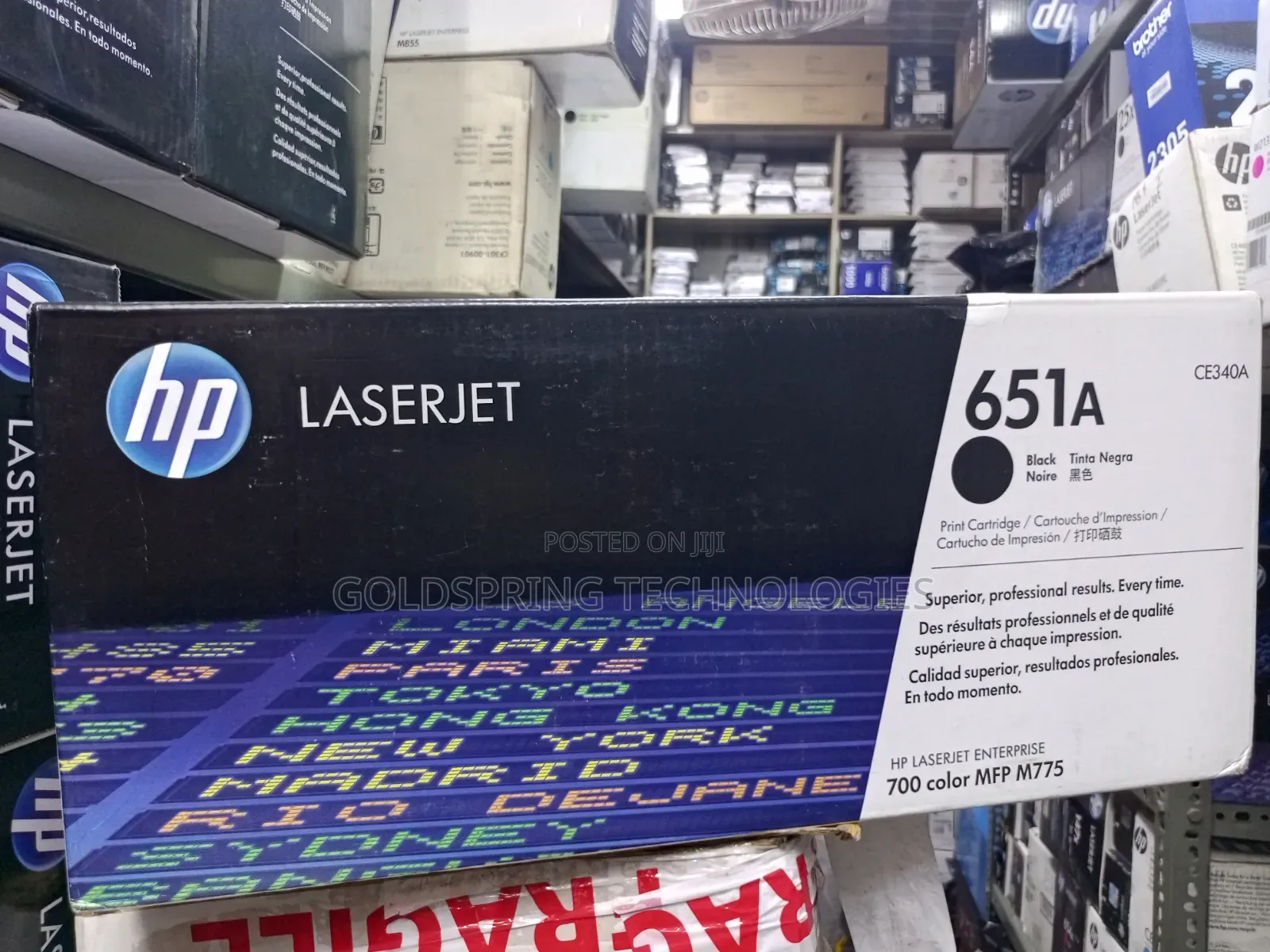 HP 651a (Ce340a) Black Toner Cartridge