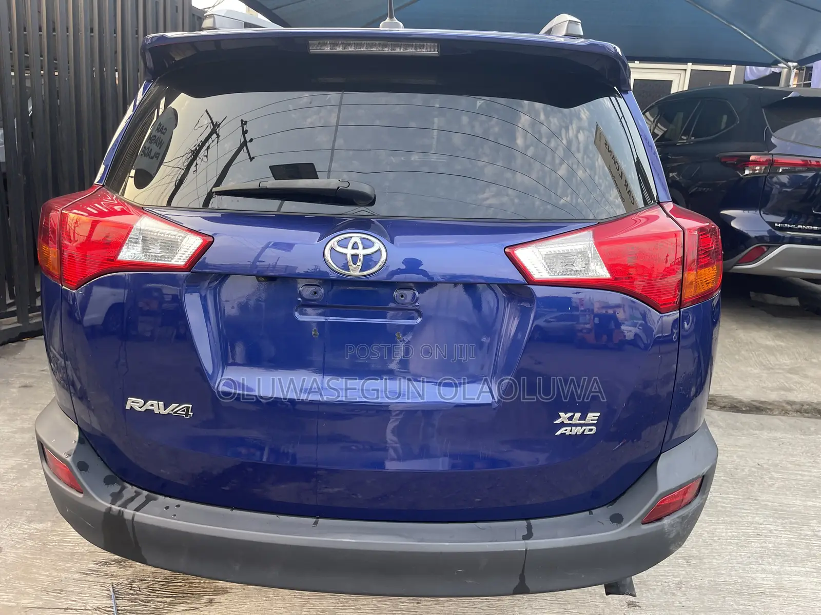 Toyota RAV4 XLE 4dr SUV AWD (2.5L 4cyl 6A) 2015 Blue