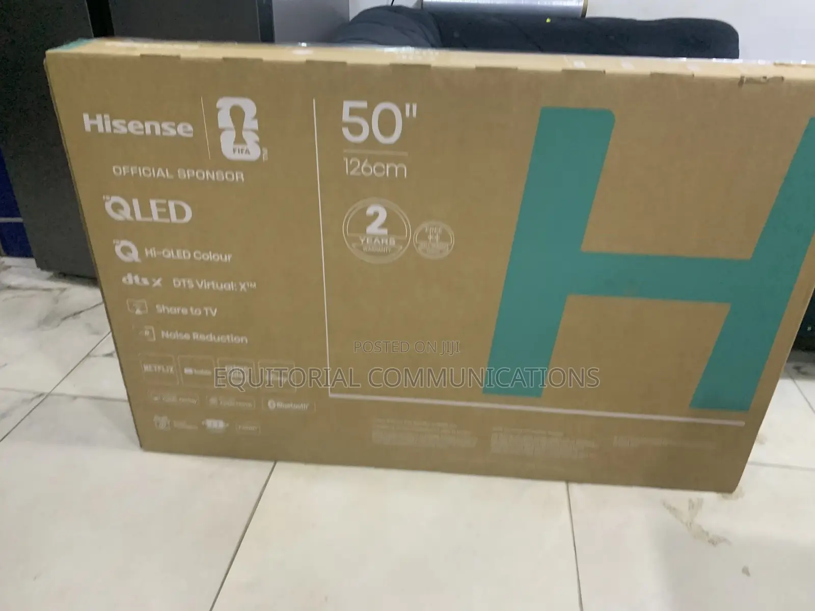 Hisense 50 Inch 50Q5S Smart TV – QLED Display