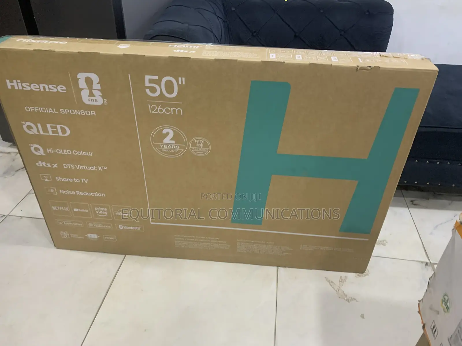 Hisense 50 Inch 50Q5S Smart TV – QLED Display