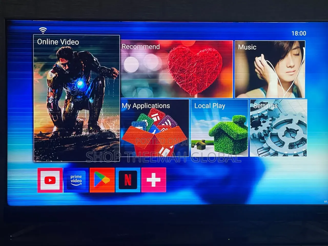 TCL 55" Smart TV With Android Box