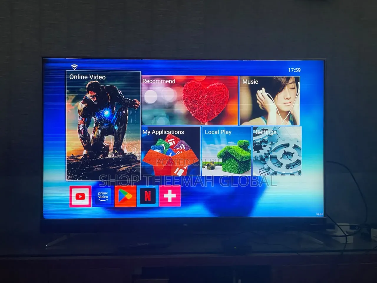 TCL 55" Smart TV With Android Box