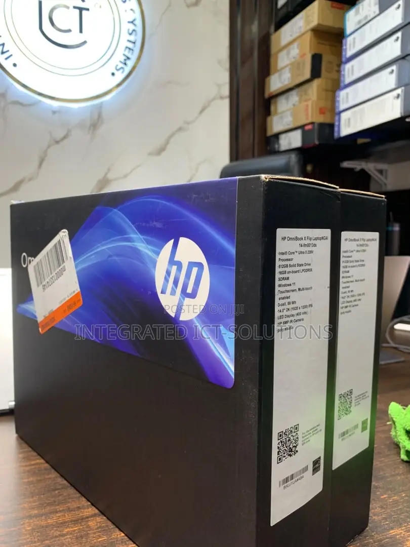 New Laptop HP OmniBook X Flip 14" 16GB Intel Core Ultra 5 SSD 512GB
