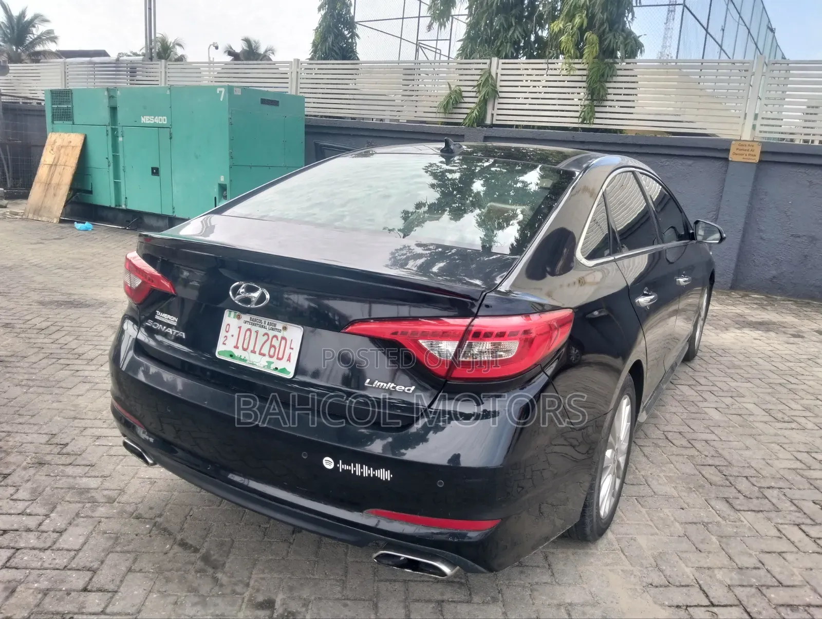 Hyundai Sonata 2015 Black