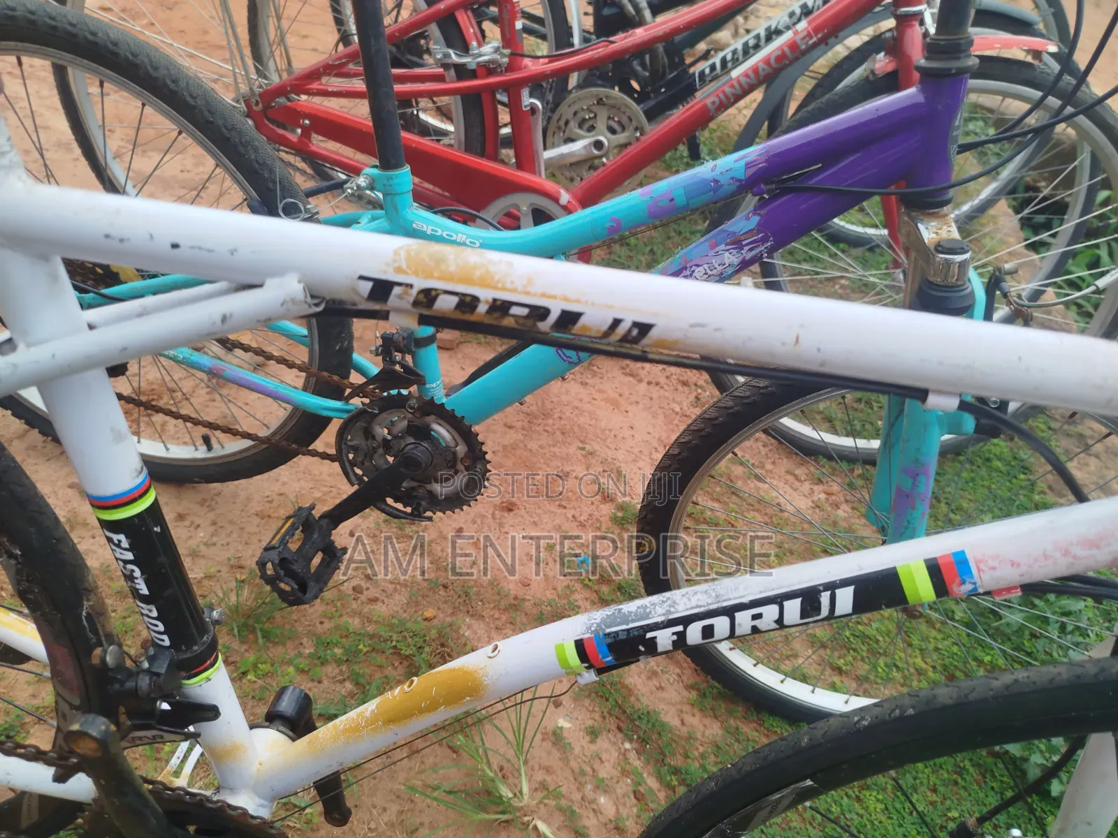 Foreign Used TORUI Flat Bar Road Bike
